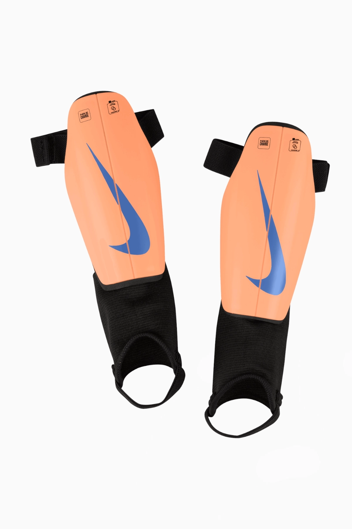 Ochraniacze Nike Charge Junior - Pomarańczowy