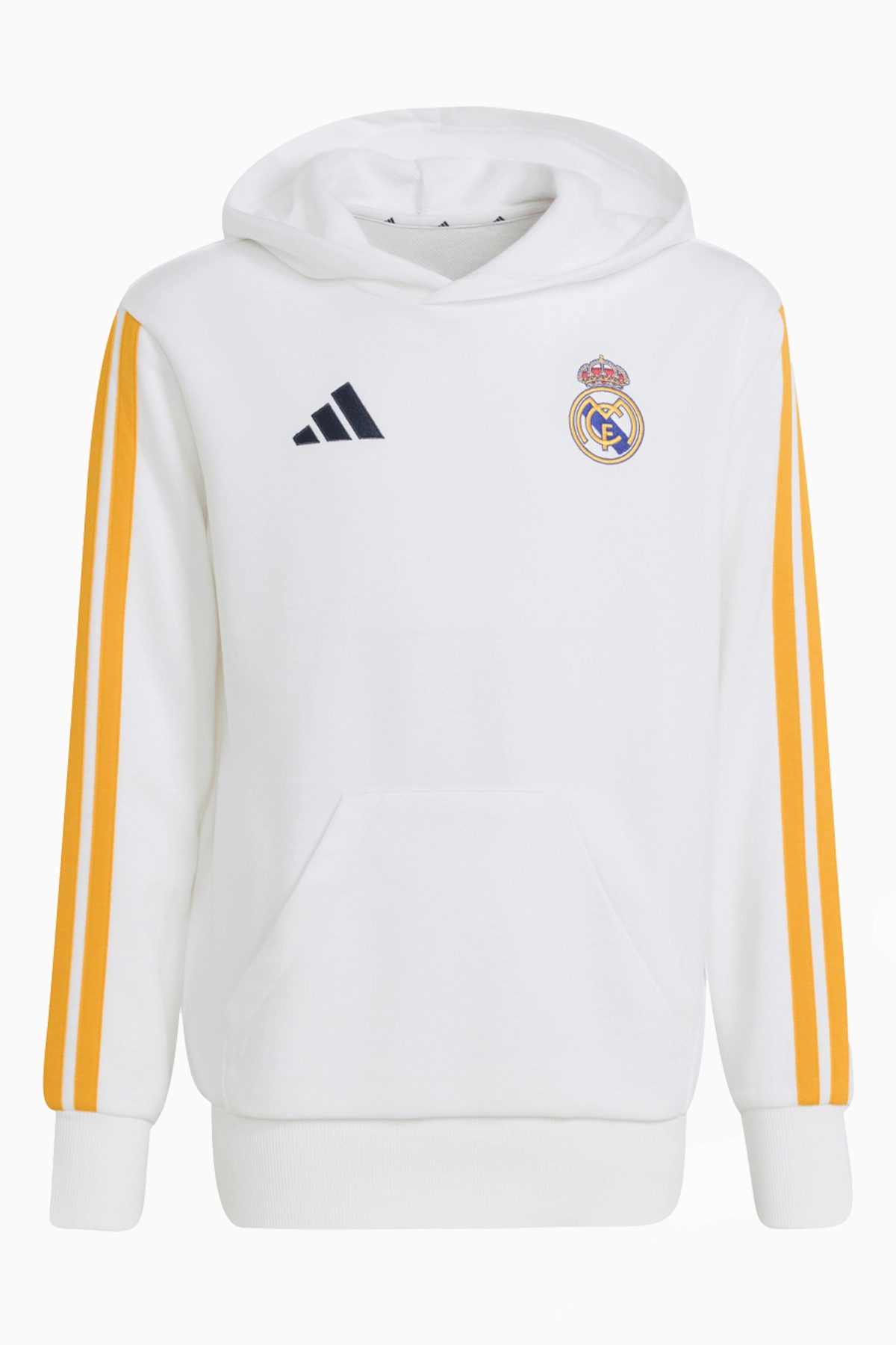 Bluza z kapturem adidas Real Madryt 26/27 Junior - Biały