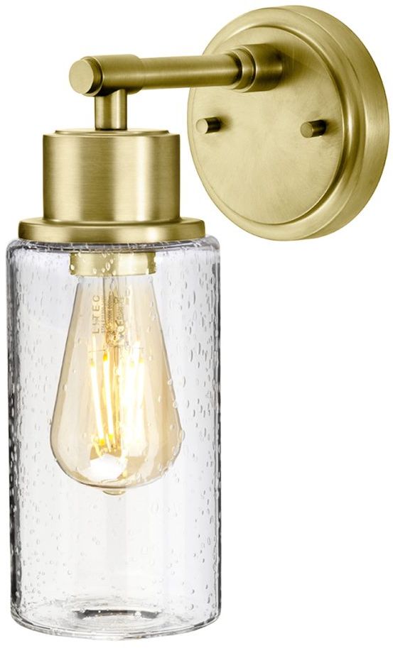 Elstead Lighting Greenwich kinkiet 1x60 W mosiądz szczotkowany BATH-MORVAH1-BB