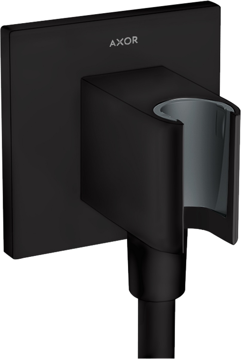 Axor ShowerSolutions przyłącze kątowe z uchwytem czarny 36734670