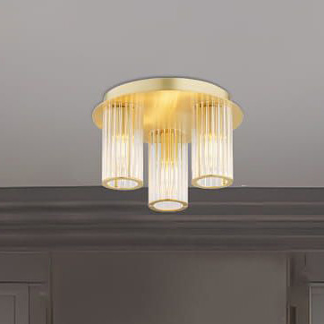 Argon Hampton lampa podsufitowa 3x7 W mosiądz 6304