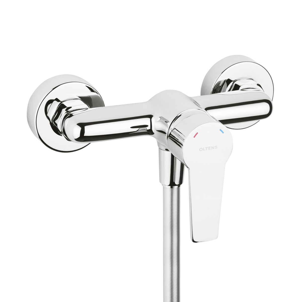 Oltens Jog bateria prysznicowa ścienna chrom 33003100 - Wysyłka w 24h