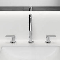 Hansgrohe Vernis Shape bateria umywalkowa 3-otworowa EcoSmart chrom 71563000