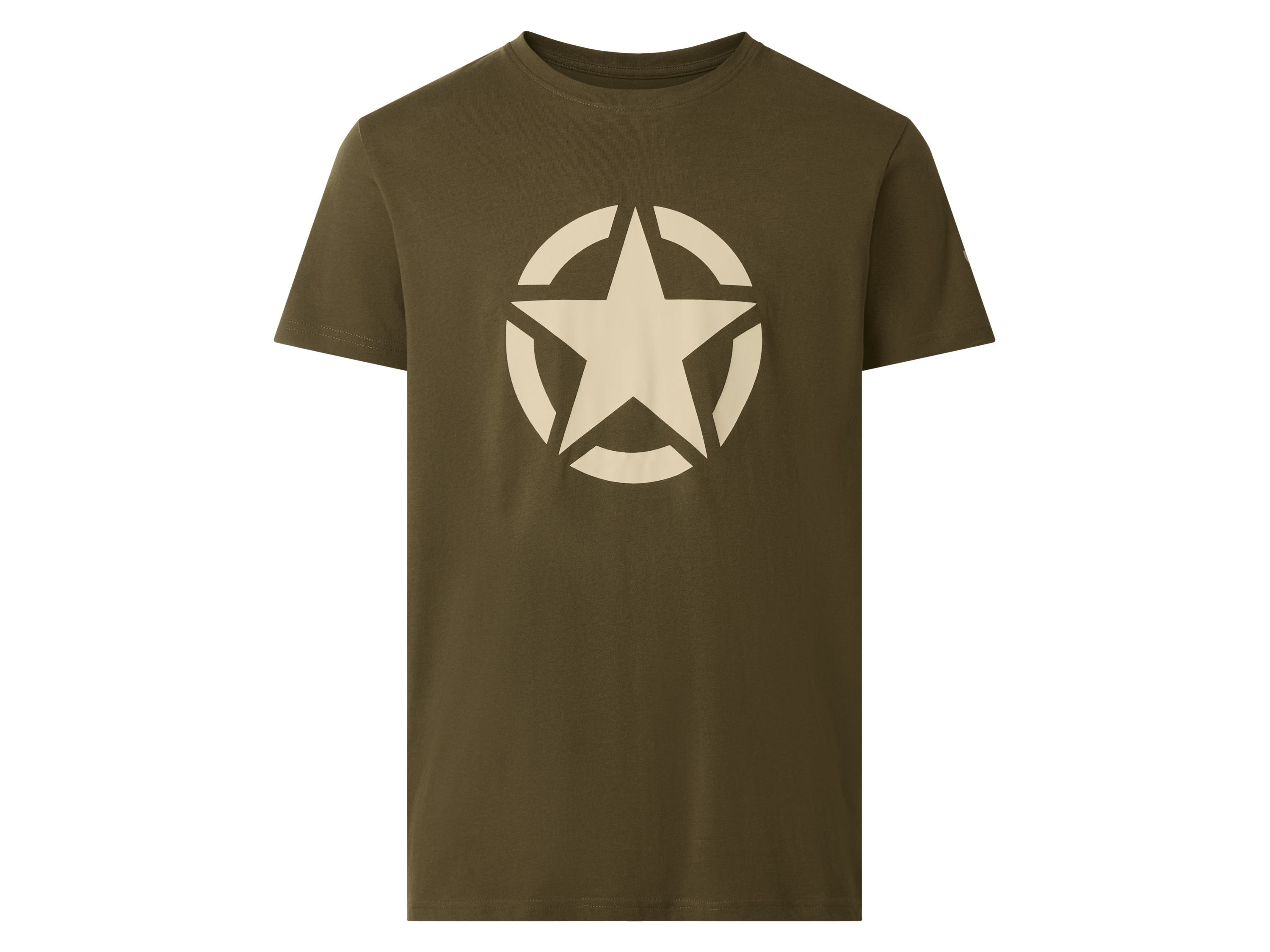 Męski T-shirt Khaki, M 48/50