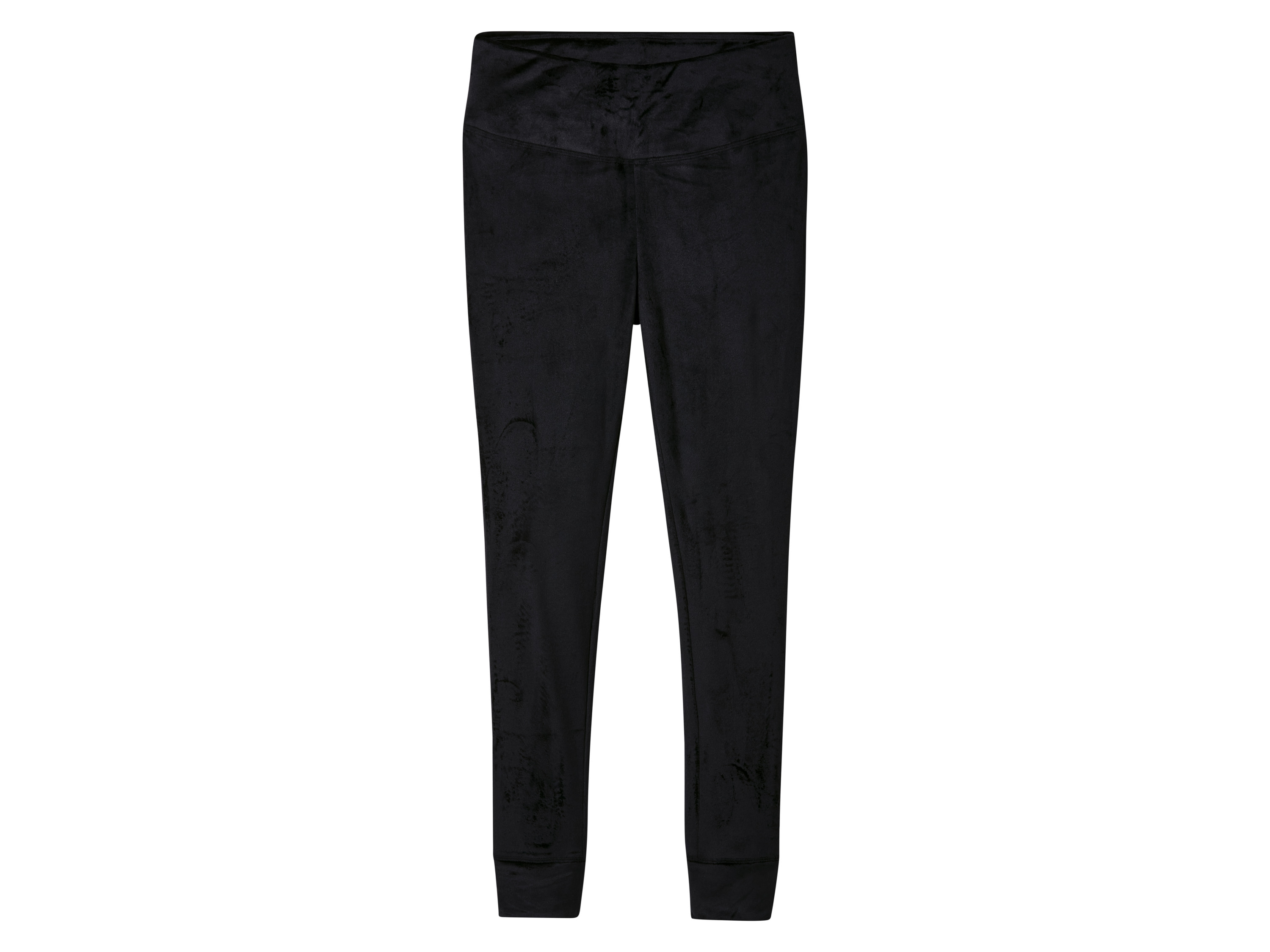 Esmara Legginsy welurowe damskie Czarny, M40/42