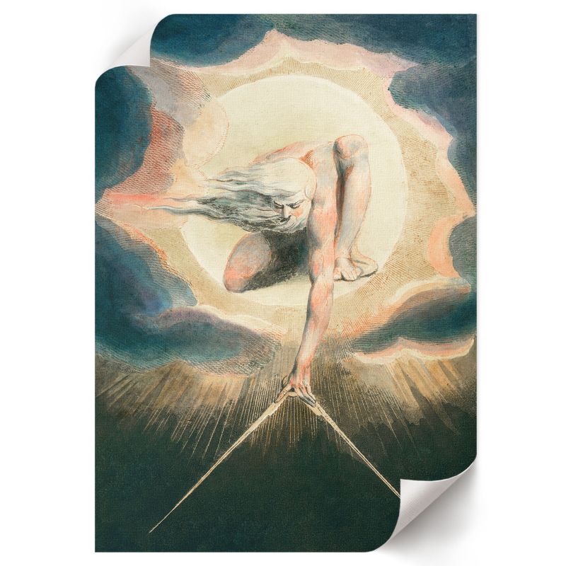 Plakat Do Kuchni ArtPrintCave 59,5x84 cm Starzec Dni William Blake 1 szt.