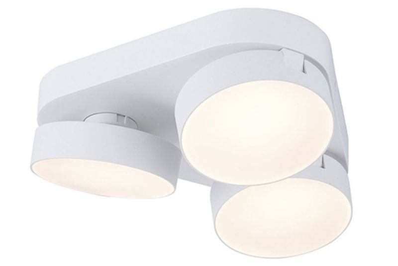 Reflektor spot sufitowy trójkątny Lutec Stanos biały LED 20,4W 2700-6500K 1200lm IP20 - 1 szt.