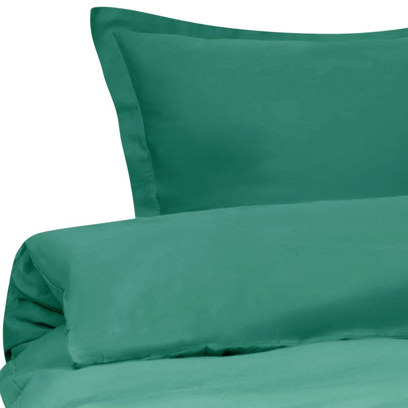 Komplet pościeli Parkrose Bawełna satynowa 220 x 240 cm Zielony 1 kpl