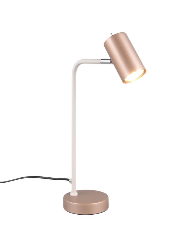 Lampka biurkowa Trio MARLEY kawowo-szara 1xGU10x5W IP20 wym:45x12x25cm - 1 szt.