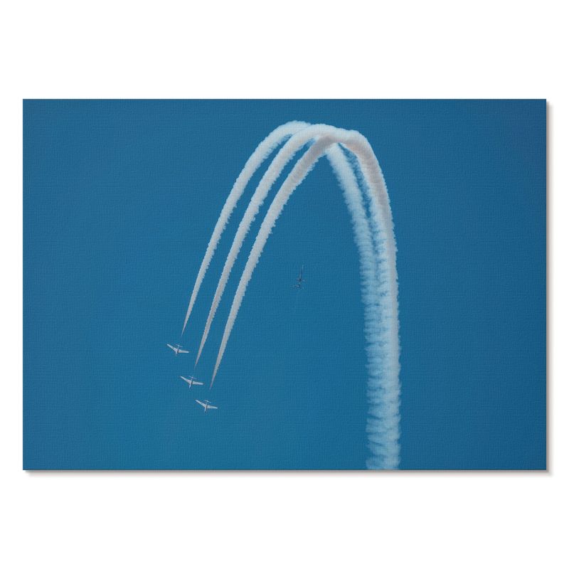 Plakat na Płótnie Tulup 29,7x21 cm (A4) Lotnictwo na niebie Do biura, salonu, przedpokoju 1 szt.