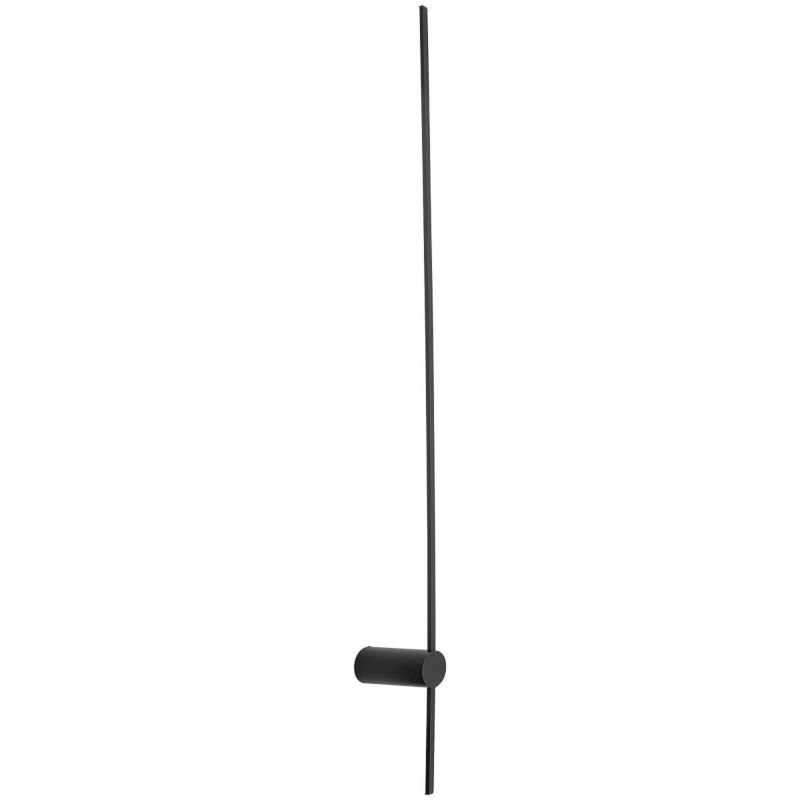 Kinkiet ścienny Nowodvorski Lighting Saber czarny LED 16W 4000K 570lm IP20 wym: 5,5 x 120 x 13,5 cm - 1 szt.