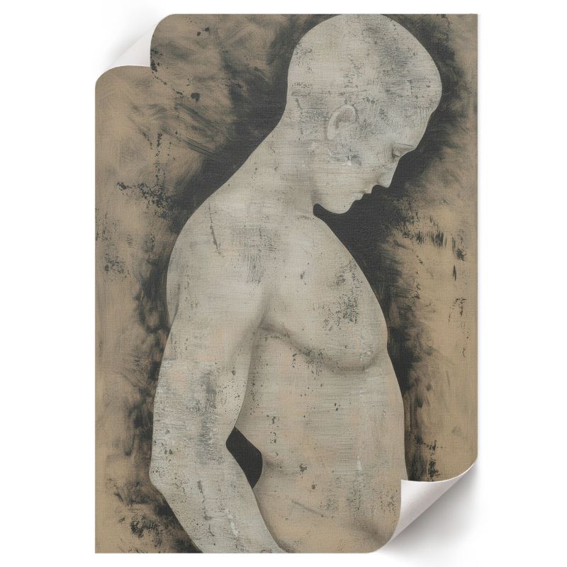 Plakat Dekoracyjny ArtPrintCave 59,5x84 cm Portret mężczyzny Katarzyna Nowak 1 szt.