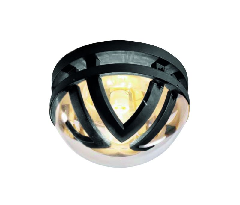 Lampa sufitowa zewnętrzna Elstead Frida grafitowa 1 x E27 x 100W IP54 wym: 28 x 28 x 18 cm - 1 szt.