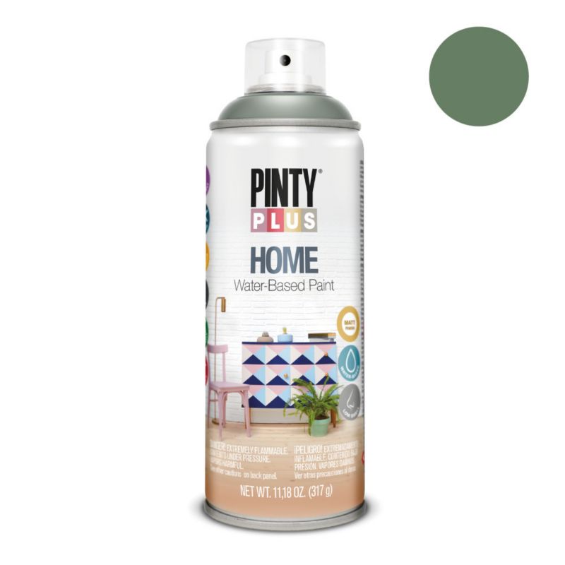 Dekoracyjna farba w sprayu Pintyplus HOME GREEN WOOD matowe 400ml