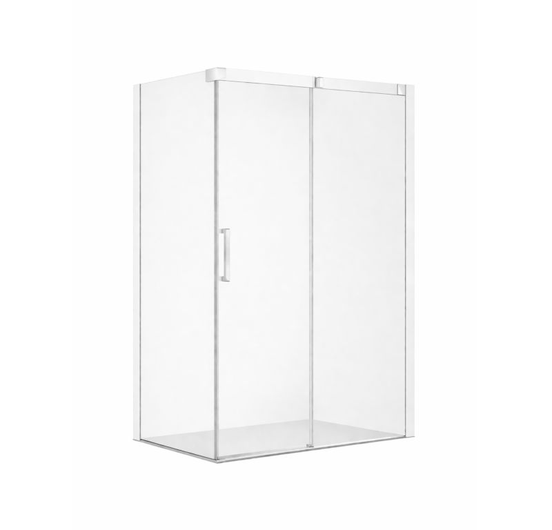 Narożna kabina prysznicowa Ravak Matrix MSDPS 100x100 P szkło transparent biała 1 szt