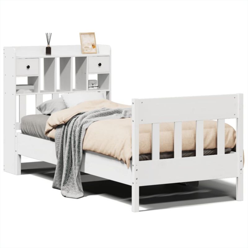 Rama łóżka WaszeMeble 90x200 cm Biały sosna WM-3323270 1 szt.