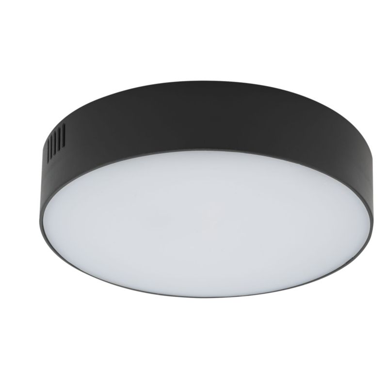 Plafon Nowodvorski Lighting Round czarno-biały LED 25W 3000K 1600lm IP20 wym: 4 x 16 x 16 cm tworzywo sztuczne - 1 szt.