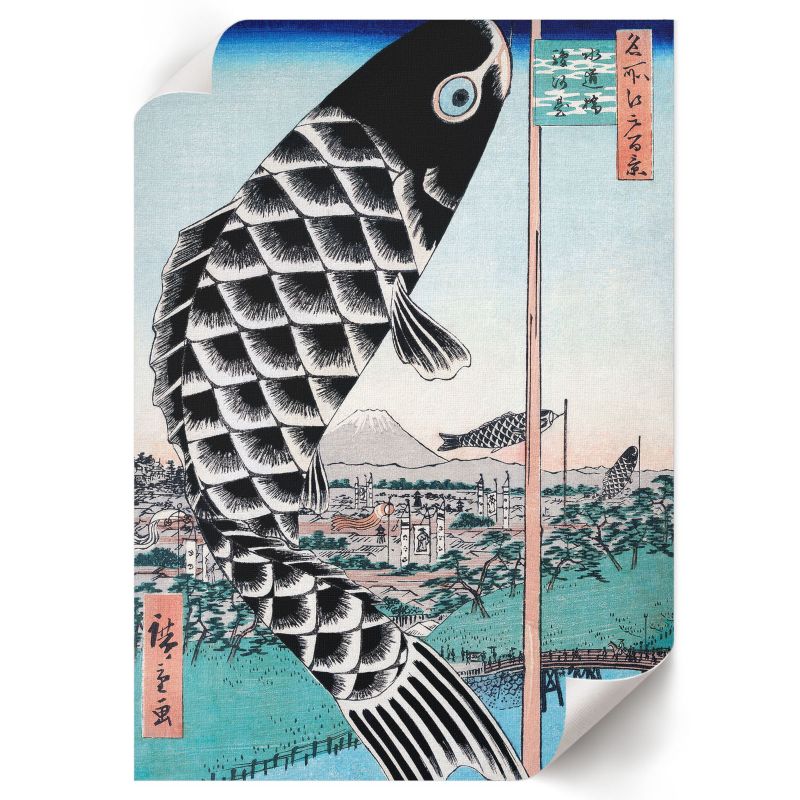 Plakat Do Kuchni ArtPrintCave 42x59,5 cm Most Suidobashi Utagawa Hiroshige 1 szt.