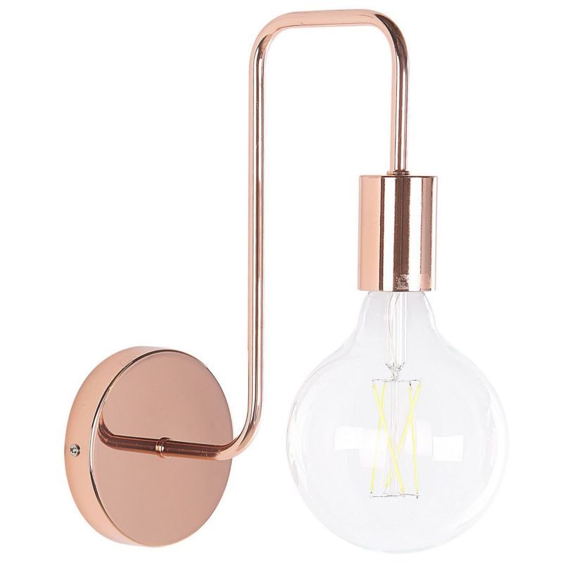 Lampa ścienna Savena Miedziany Metal 1 szt.