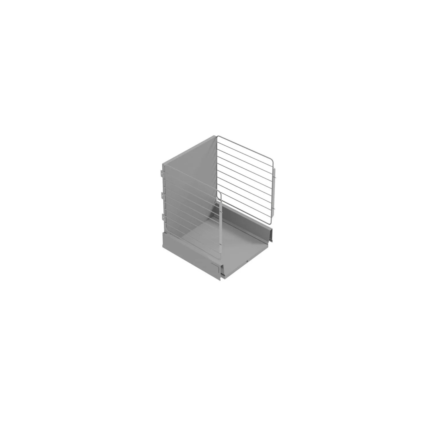 Kosz Smart 35 metal platyna