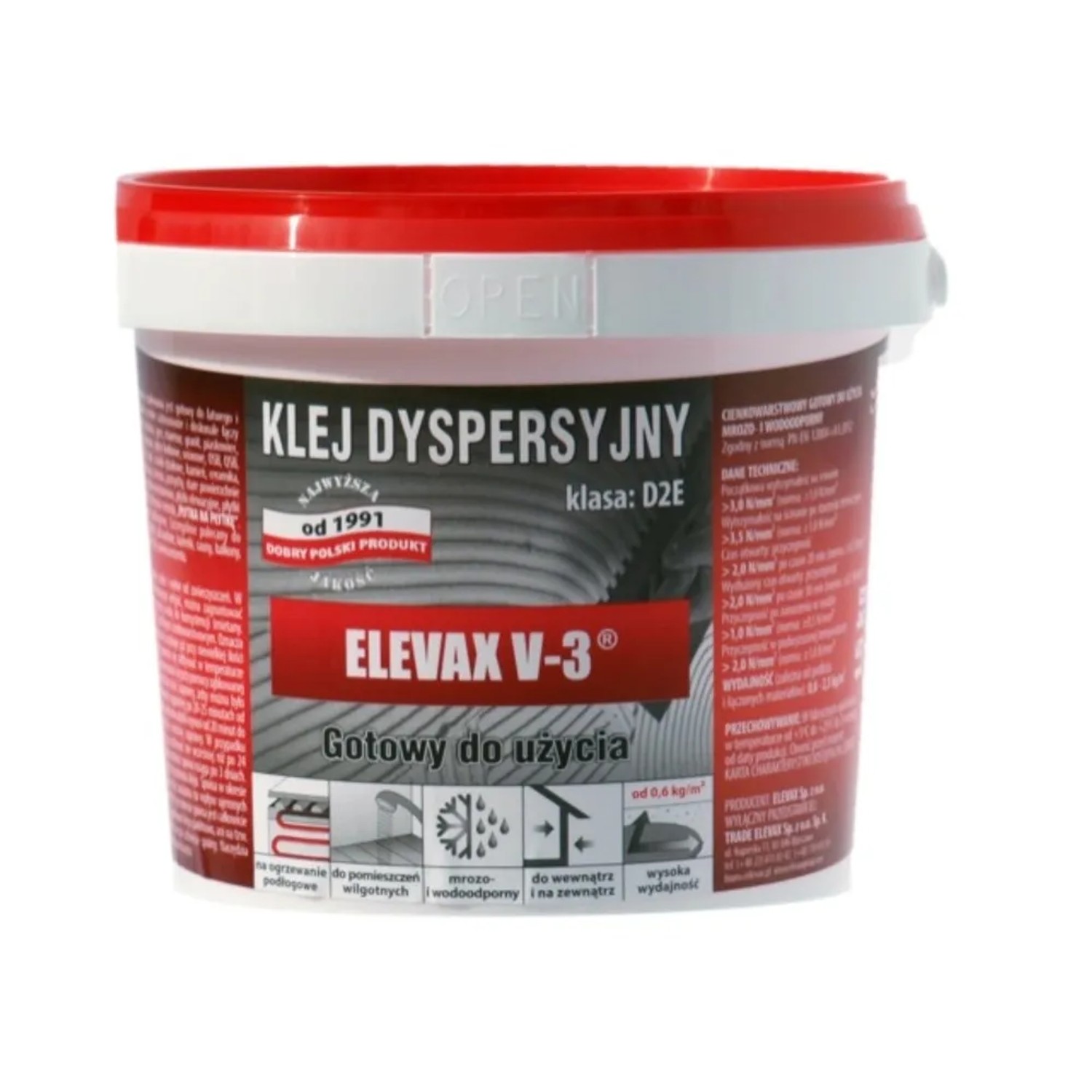 Elevax V-3 Klej gotowy 4kg