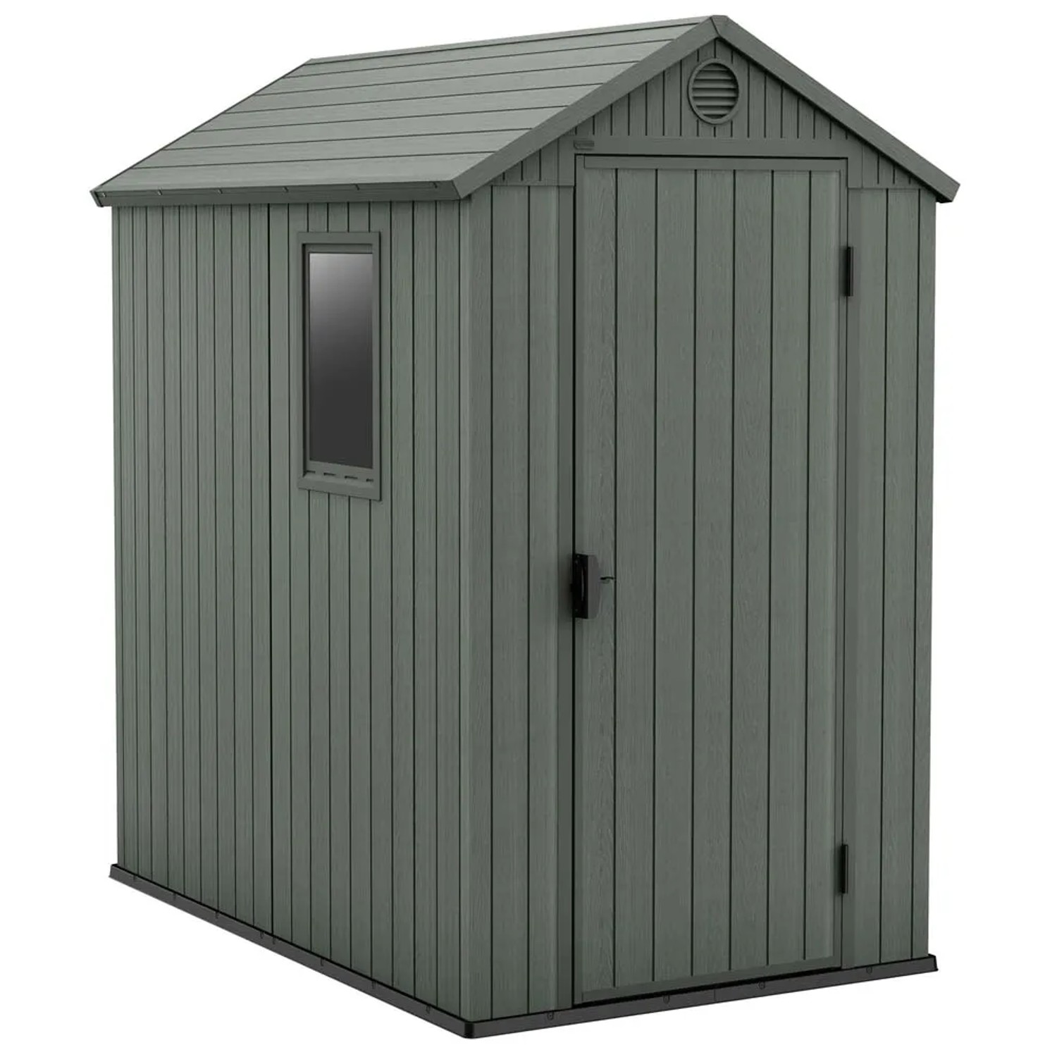 Domek ogrodowy Darwin 6 x 6 zielony - 190 x 182 cm, wys. 221 cm