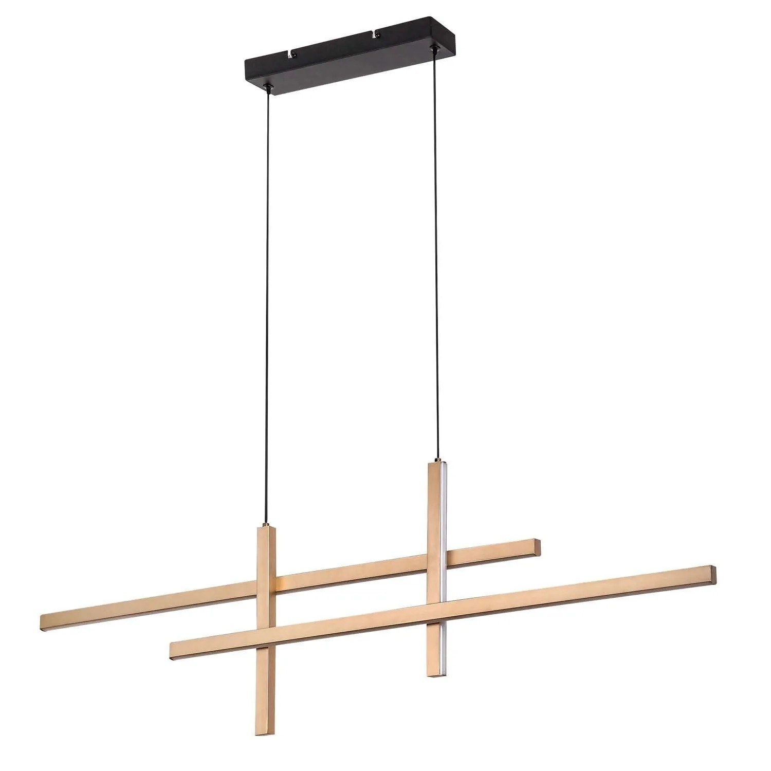 Rabalux Lampa wisząca LED SEVERINE 40W 3000K 2000lm złota