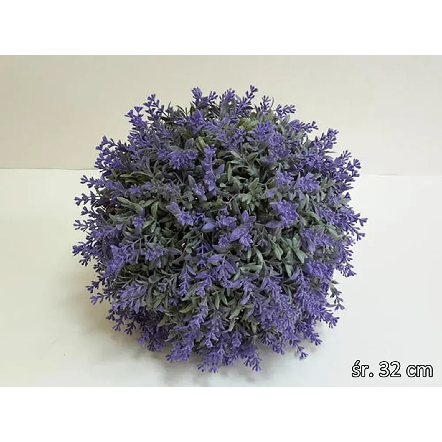 Kula lawenda sztuczna fiolet - śr. 32 cm