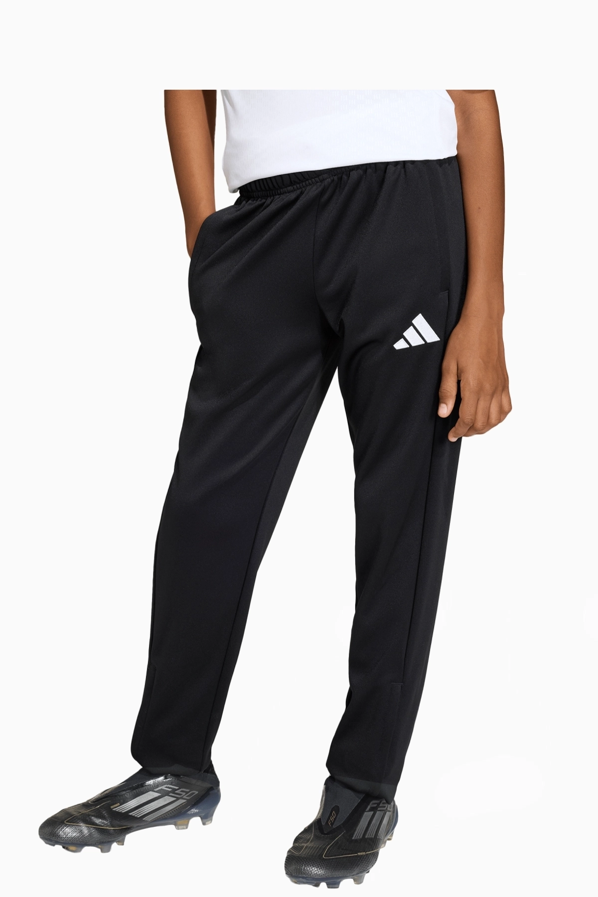 Spodnie adidas Miedź Legnica 25/26 Training Junior - Czarny