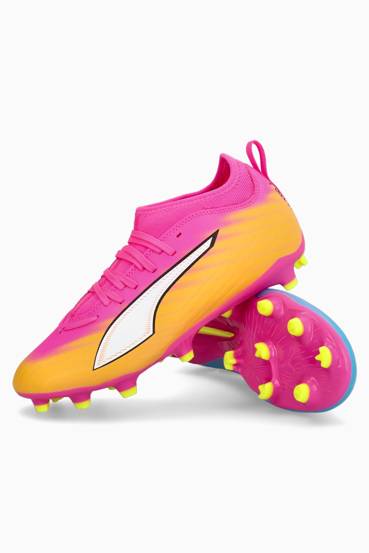 Korki Puma Ultra 6 Match FG/AG Junior - Różowy