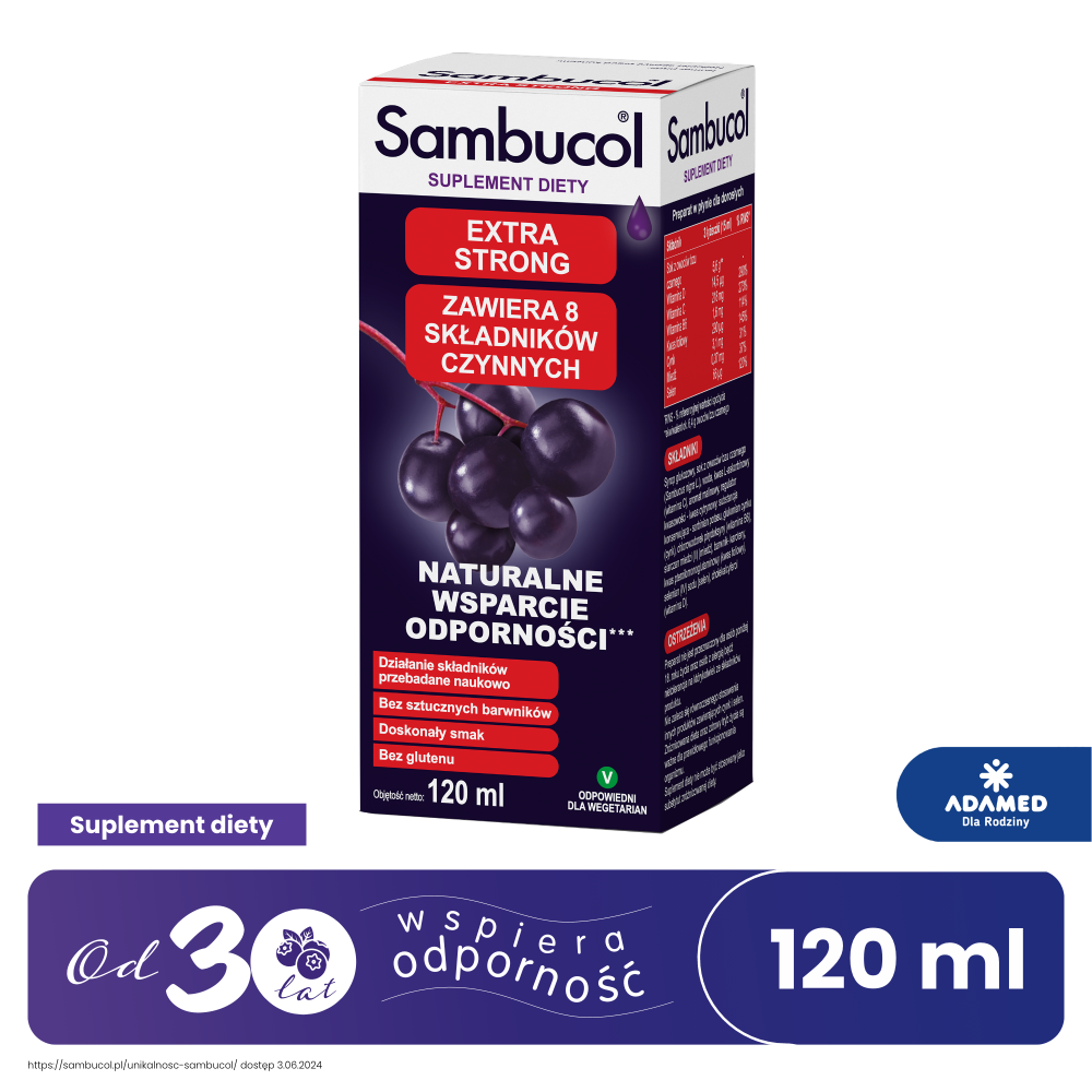 Sambucol extra strong, 120 ml