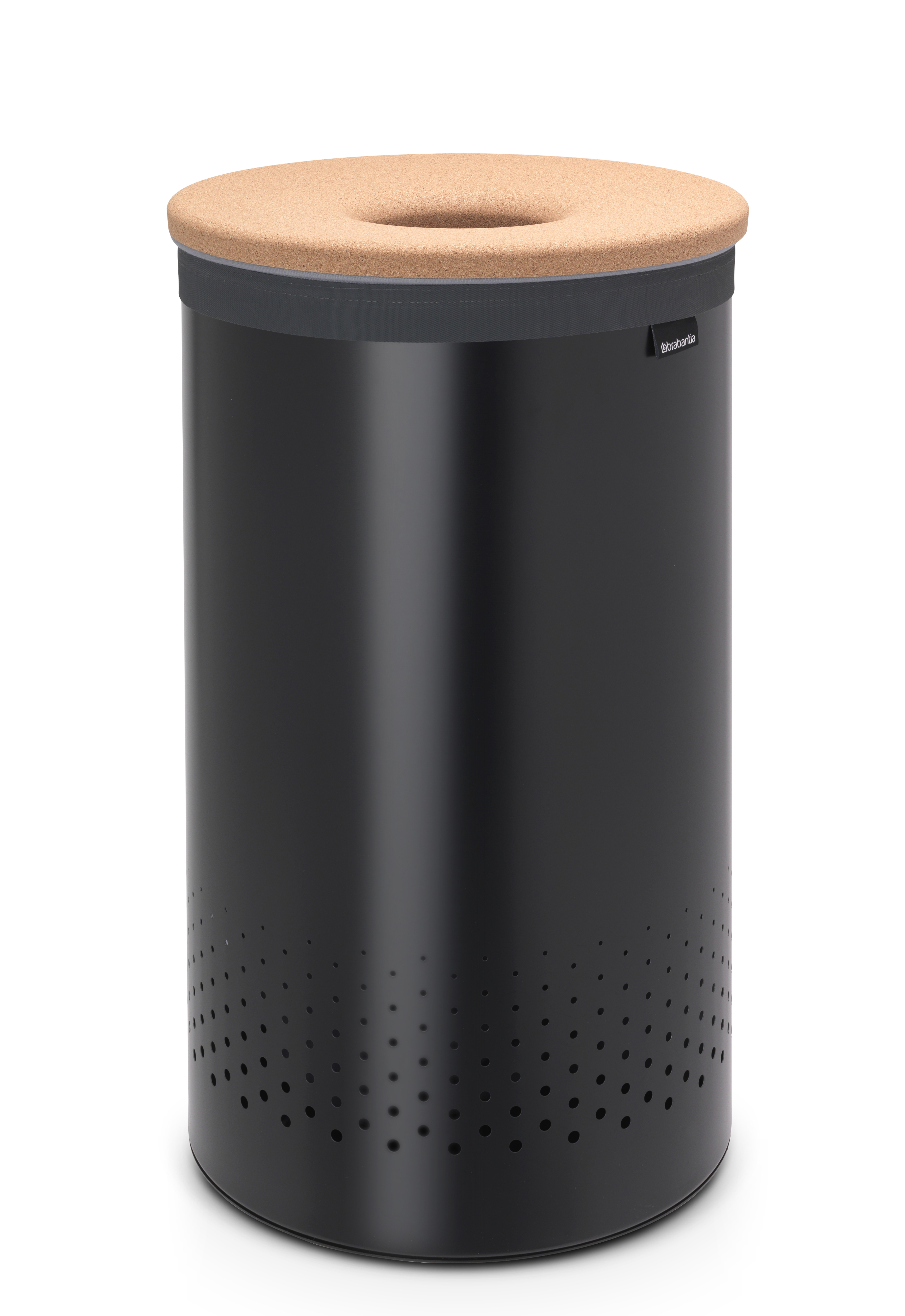 Brabantia kosz na bieliznę 60 l czarny mat 120022