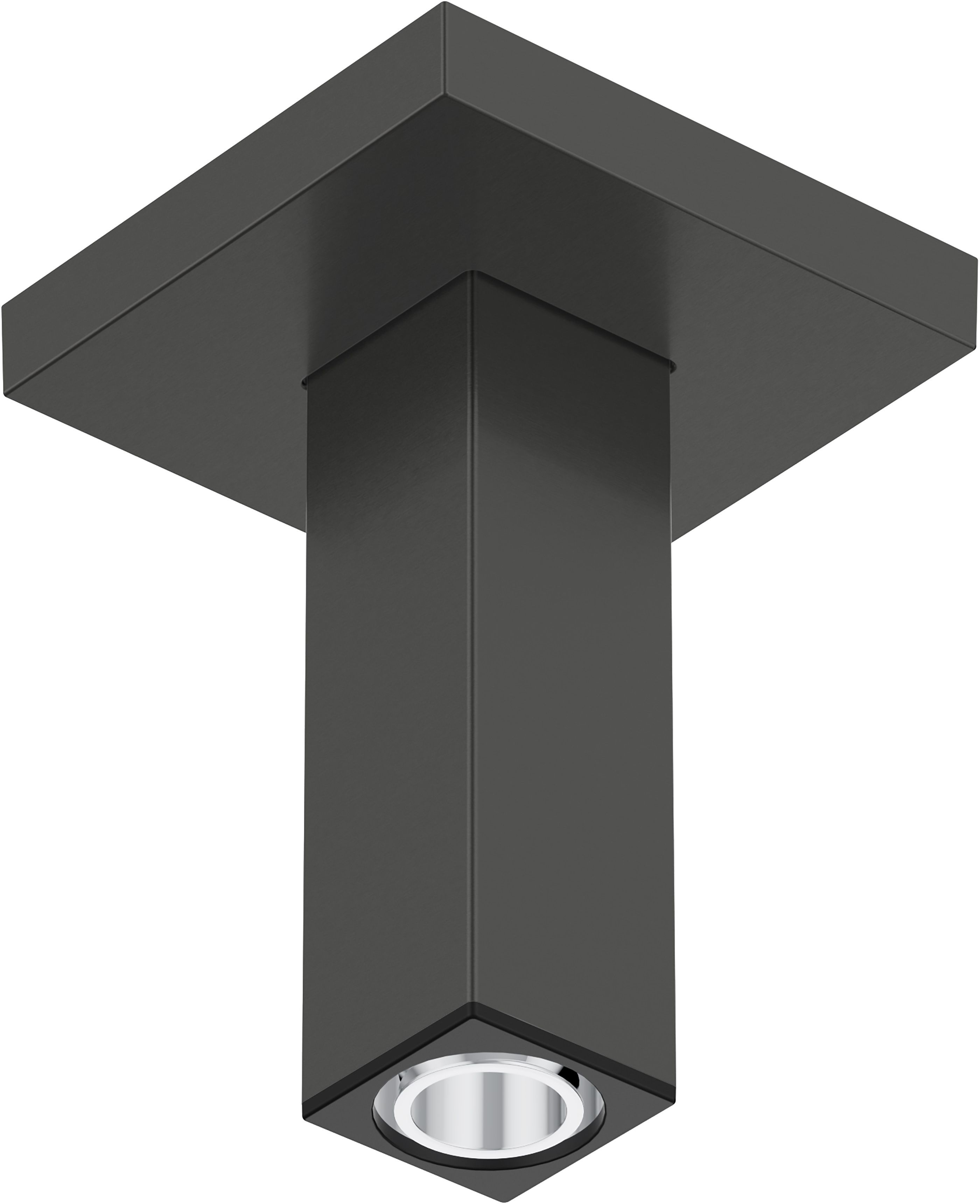 Hansgrohe ramię sufitowe 10 cm czarny chrom szczotkowany 24338340