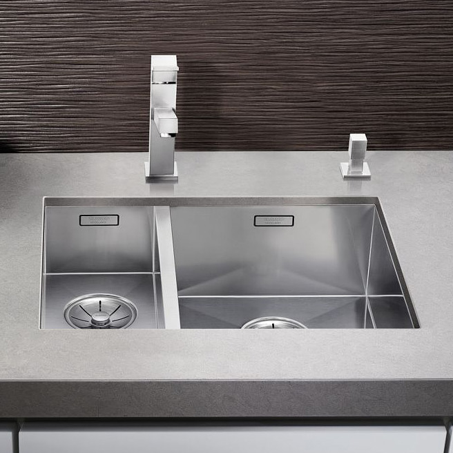 Blanco Zerox 340/180-U zlewozmywak stalowy 58,5x44 cm stal 521614