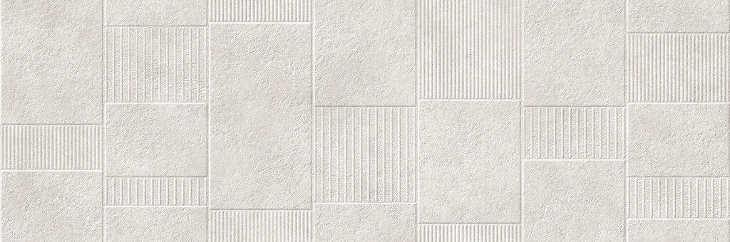 Opoczno Solivi Light Grey Geo płytka ścienna 119,8x39,8 cm szara