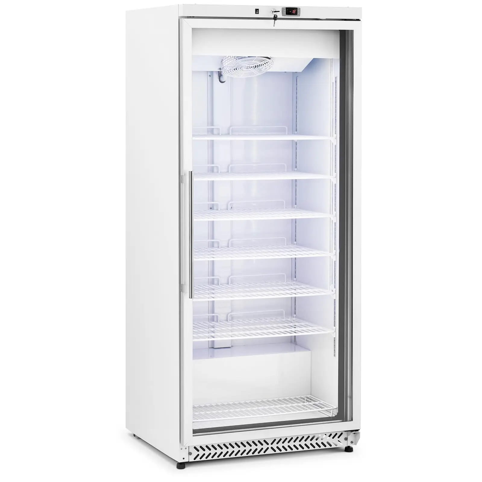 Szafa mroźnicza przeszklona, 580L 7 półek | RCLK-F590GB