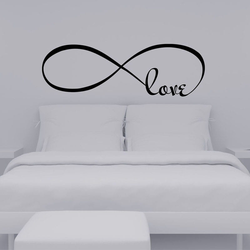 Napis na ścianę Love