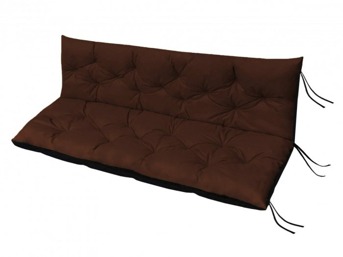 Poduszka ogrodowa na huśtawkę - 180x60x50 wz. Brązowy