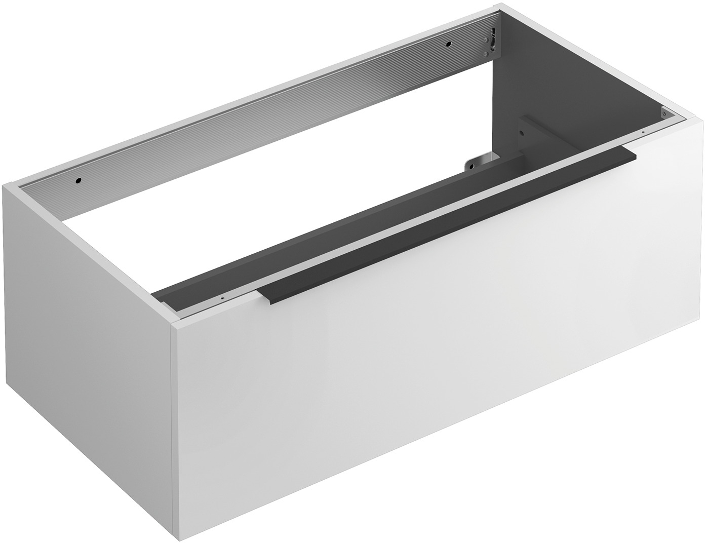 Darmowa Dostawa - Szafka 100x50x35 cm podumywalkowa wisząca biała Kludi Icos 50S10053
