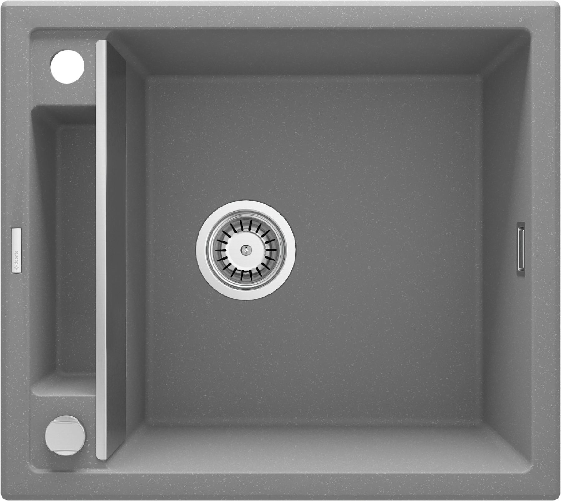 Darmowa Dostawa - Zlewozmywak granitowy 56x50 cm Deante Magnetic ZRMS103