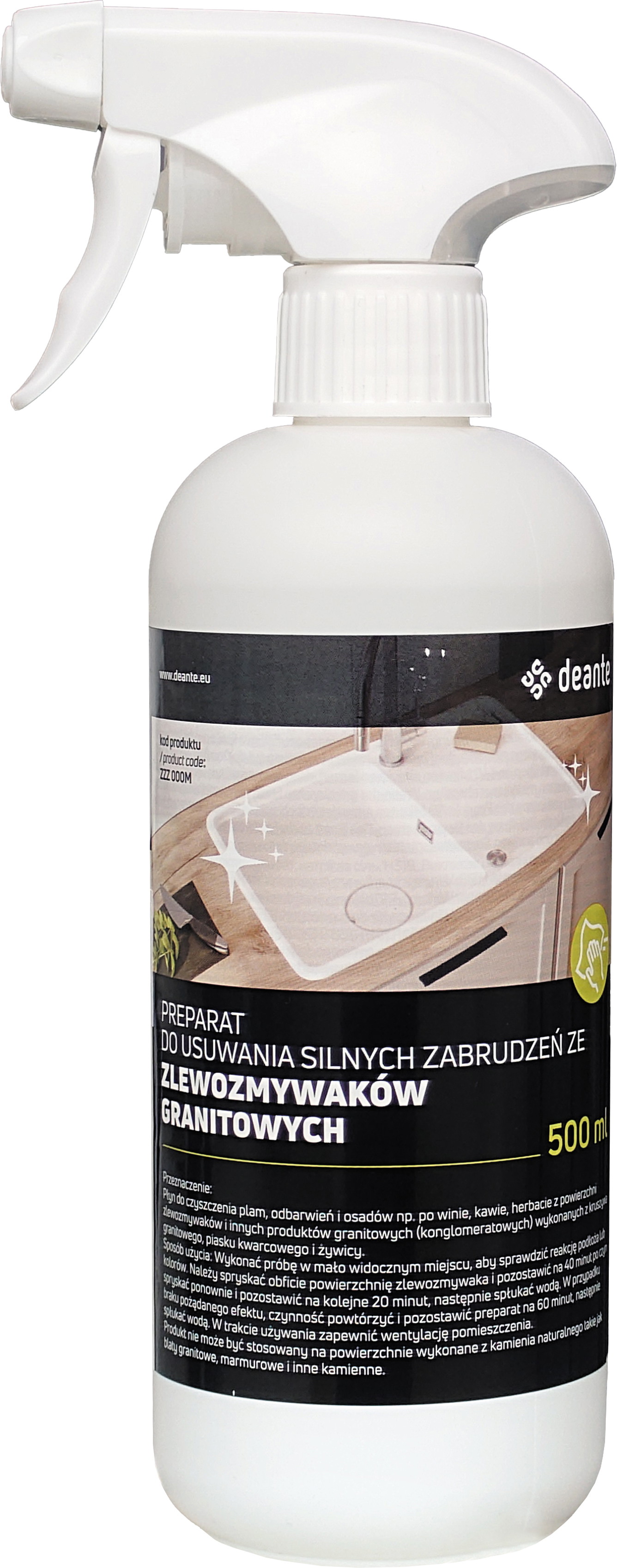 Darmowa Dostawa - Preparat do kamienia naturalnego i sztucznego 500 ml Deante ZZZ000M