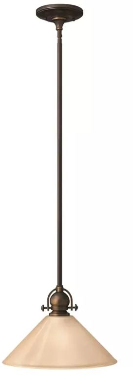 Darmowa Dostawa - Lampa wisząca 1x60 W brązowa Elstead Lighting Mayflower HKMAYFLOWERPB
