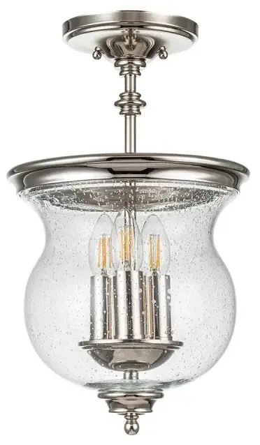 Darmowa Dostawa - Lampa podsufitowa 3x40 W nikiel Elstead Lighting Pickering Lane FEPICKERINGLANESFPN