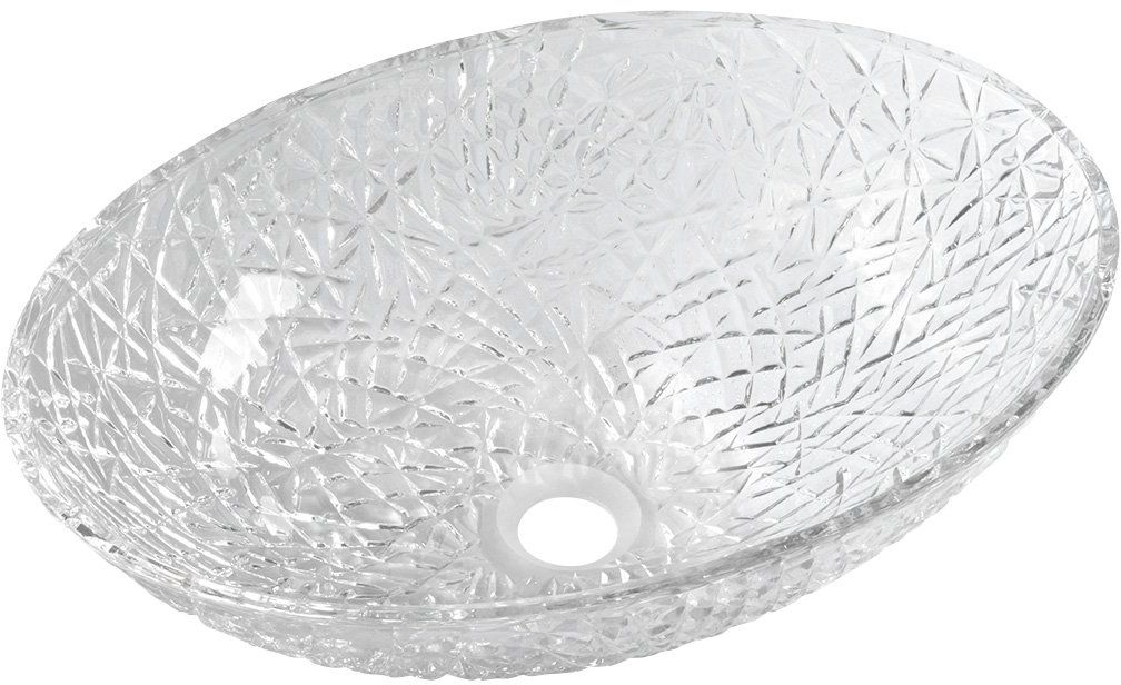 Darmowa Dostawa - Umywalka 50x36 cm owalna nablatowa Sapho Beauty TY305CL