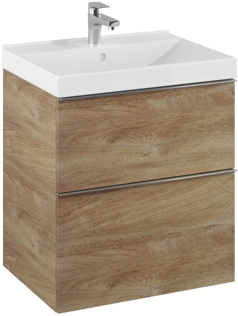 Darmowa Dostawa - Szafka 60x44.9x63.5 cm podumywalkowa wisząca dąb Elita Look RE010601027050