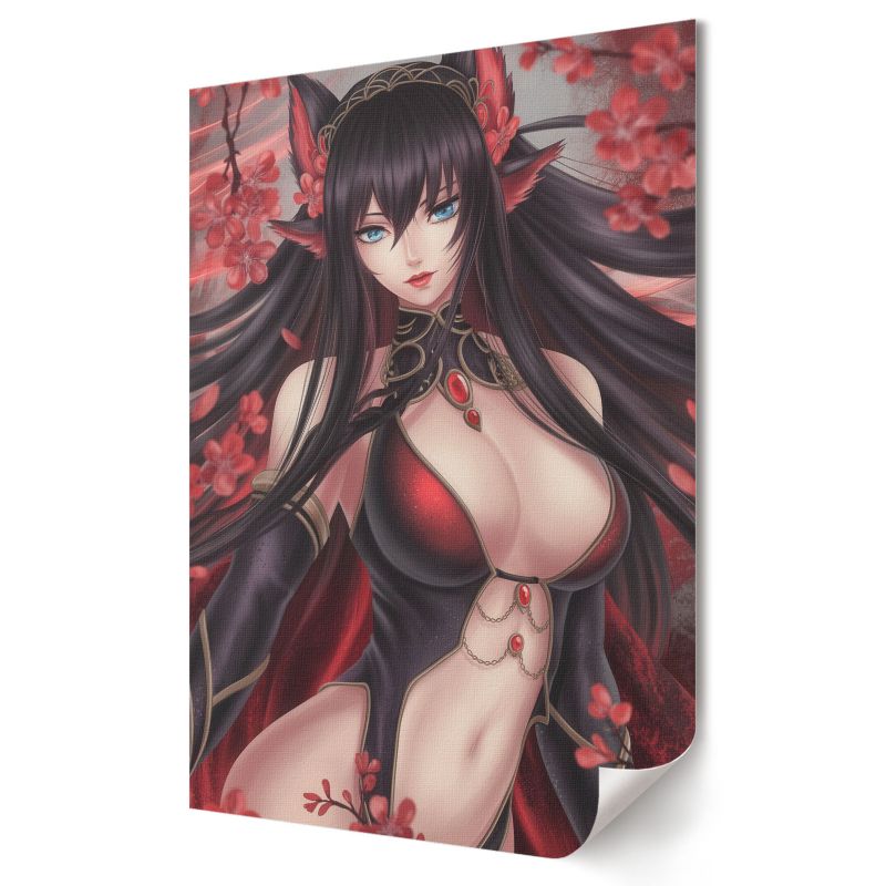Plakat canvas Wallfluent Format A4 Anime kobieta Grupa Twórcza Loona 1 szt.