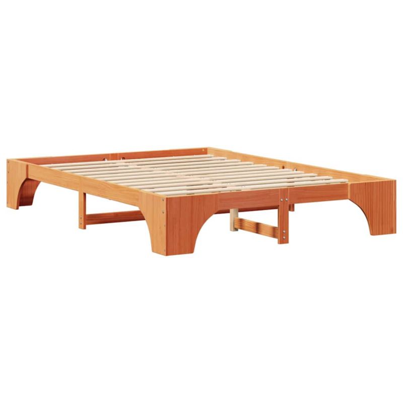 Rama łóżka WaszeMeble 150x200 cm Woskowy brąz sosna WM-872943 1 szt.