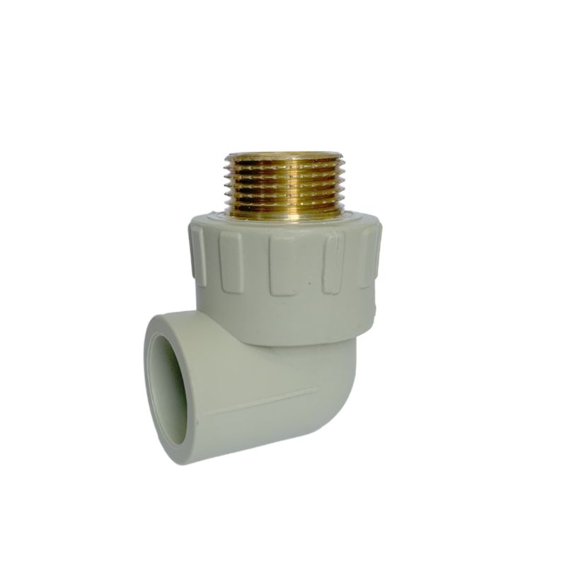 Kolano PP-R 32 mm x 3/4" gwint zewnętrzny 90°