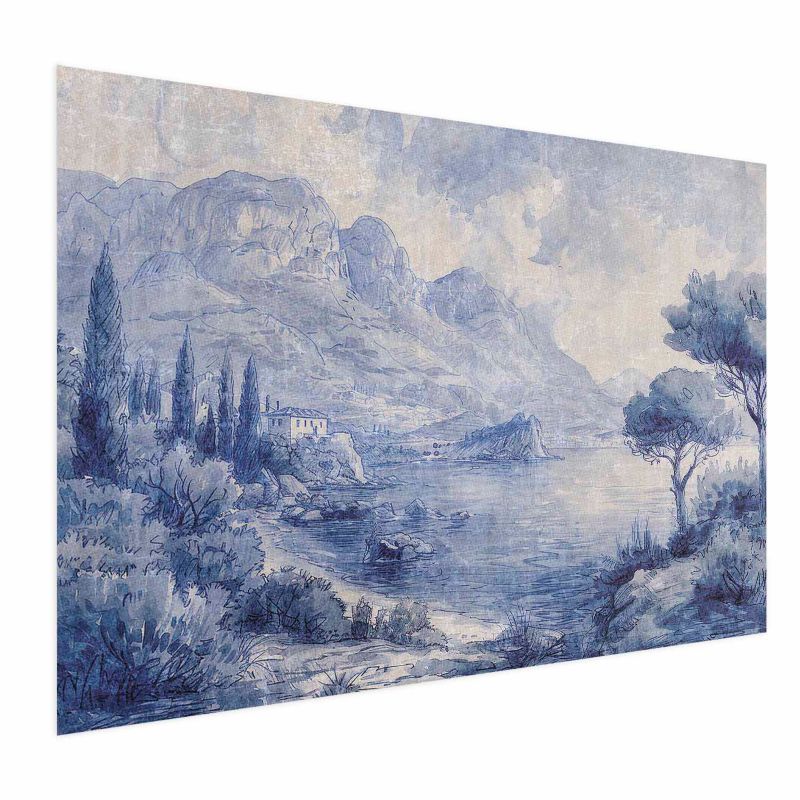 Plakat Artgeist Niebieska zatoka 90x60 cm bez ramy 1 szt
