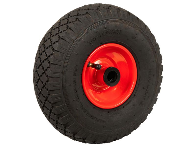 Koło do taczki XTREME kółko wózka 260x85mm 3,00 4 fi20 z dętką pompowane mocne - 1 szt.